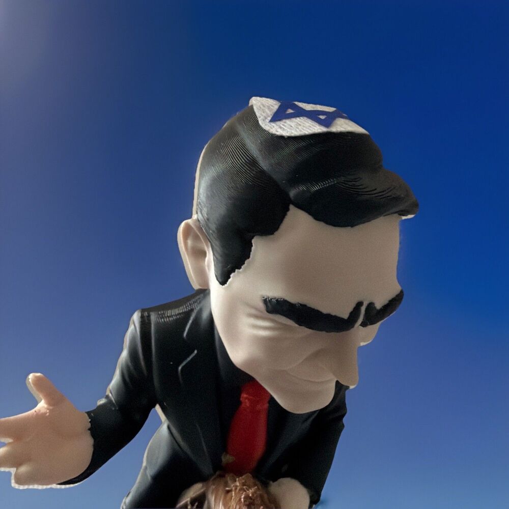 Ben Shapiro Riding A Midget Horse Candace Owens Figurine 6” F You Ben Shapiro ! - Picture 12 of 13